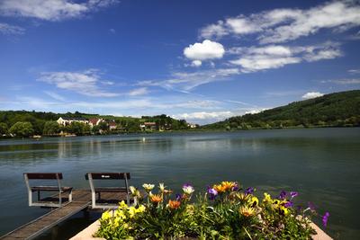 Bánki tó-stock-foto