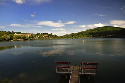 Bánki tó-stock-foto