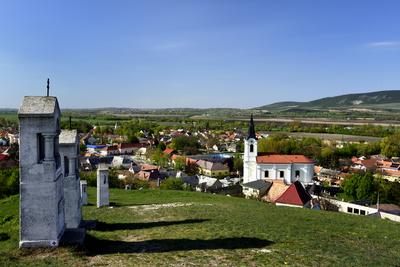 A bodajki kálvária 1736-ban készült.-stock-foto