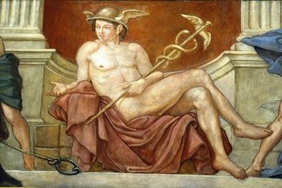 Budapest, Saxlehner-palota (Postamúzeum)-stock-foto