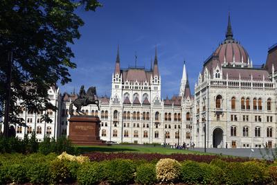 Budapest, Országház (Parlament)-stock-foto