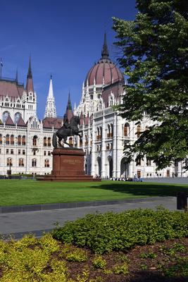 Budapest, Országház (Parlament)-stock-foto