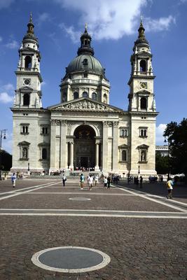 Budapest, Szent István-bazilika-stock-foto