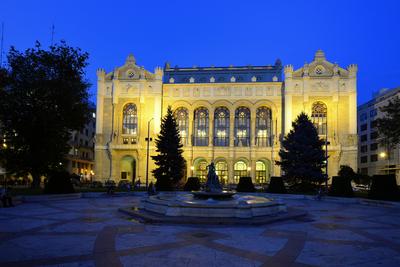 Budapest, Pesti Vigadó-stock-foto