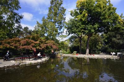 Budapest, Margit-sziget-stock-foto