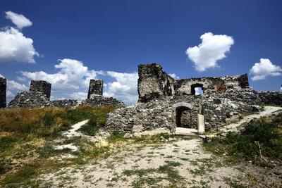 Csobánc vára-stock-foto