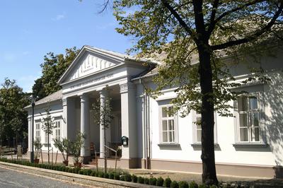 Balatonfüred, Blaha Lujza villa-stock-foto