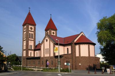 Balatonfüred, Római Katolikus Plébánia Templom-stock-foto