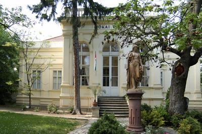 Balatonfüred, Jókai Mór Emlékház-stock-foto