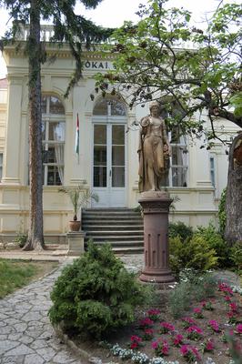 Balatonfüred, Jókai Mór Emlékház-stock-foto