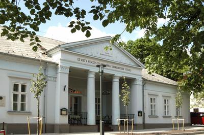 Balatonfüred, Blaha Lujza villa-stock-foto