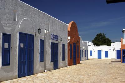 A balatonfüredi Görög falu-stock-foto