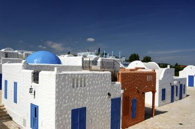 A balatonfüredi Görög falu-stock-foto