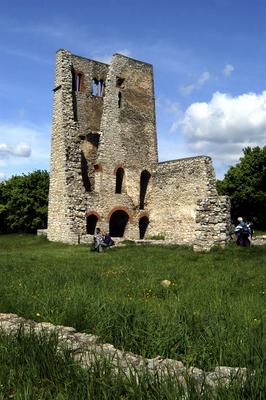 Dörgicse, Boldogasszony templomrom-stock-foto