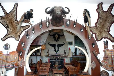 Balatonederics, Afrika múzeum-stock-foto