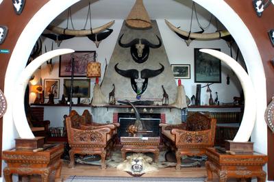 Balatonederics, Afrika múzeum-stock-foto