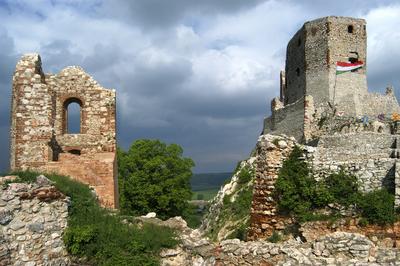 Cseszneki Vár-stock-foto