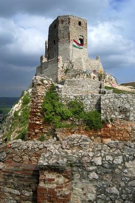 Cseszneki Vár-stock-foto