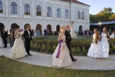 A 184. Anna-bál Balatonfüreden-stock-foto