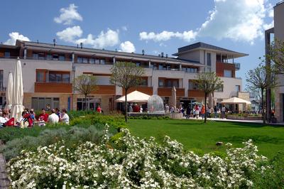 Balatonfüred belvárosa-stock-foto