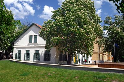 Balatonfüred, Kisfaludy Galéria-stock-foto