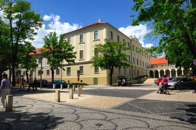 Balatonfüred, felújított villák a belvárosban-stock-foto