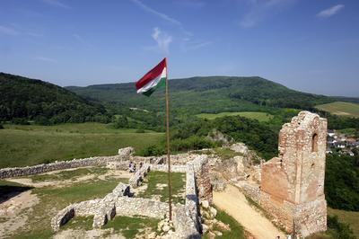 Cseszneki Vár-stock-foto