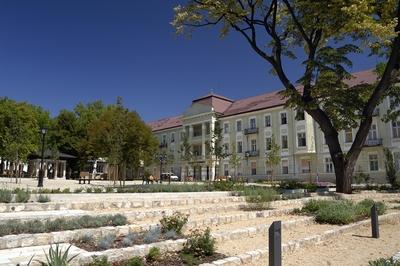 Balatonfüred, Állami Szívkórház-stock-foto