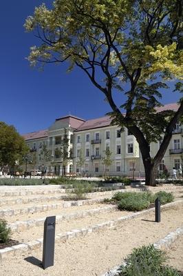 Balatonfüred, Állami Szívkórház-stock-foto