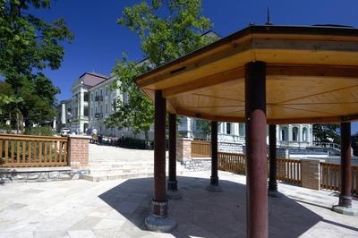 Balatonfüred, Állami Szívkórház-stock-foto