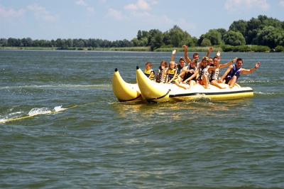 Tisza-tó strand, Abádszalók-stock-foto