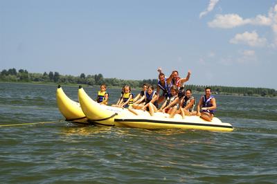 Tisza-tó strand, Abádszalók-stock-foto