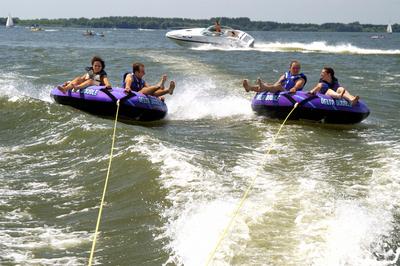 Tisza-tó strand, Abádszalók-stock-foto
