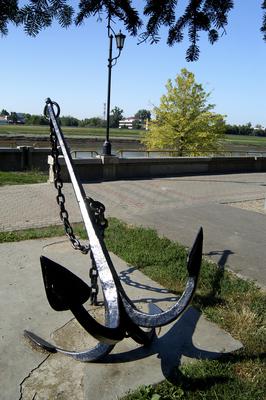 Tisza-parti sétány, Szolnok-stock-foto