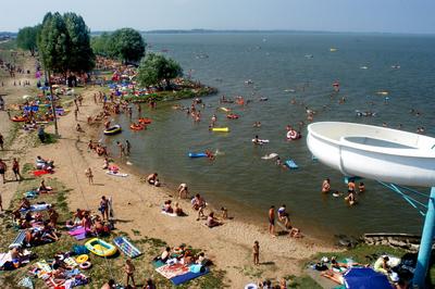 Tisza-tó strand, Abádszalók-stock-foto