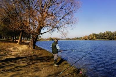 Tiszafüred, Tisza part-stock-foto