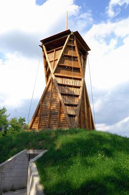 Tiszakürti Arborétum-stock-foto