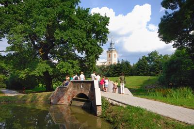 Tiszakürti Arborétum-stock-foto