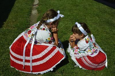 Géderlaki népviselet-stock-foto