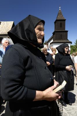 Hollókő-stock-foto
