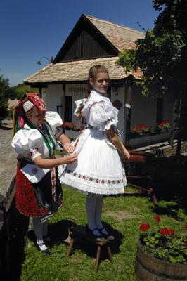 Hollókő-stock-foto