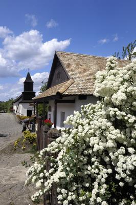 Hollókő-stock-foto