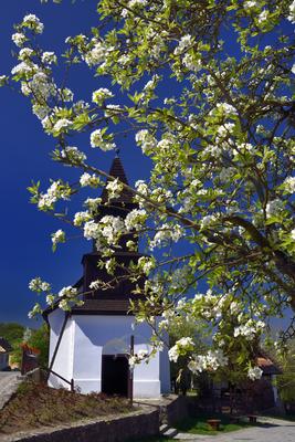 Hollókő-stock-foto