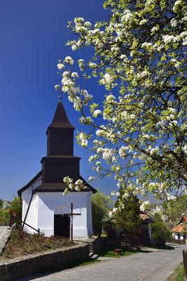 Hollókő-stock-foto