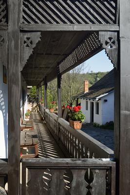 Hollókő-stock-foto