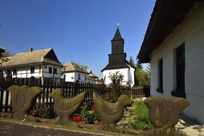 Hollókő-stock-foto