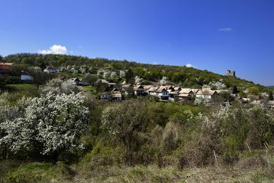 Hollókő-stock-foto