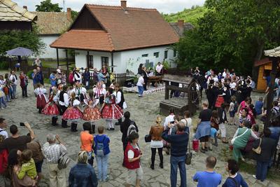 Hollókő-stock-foto