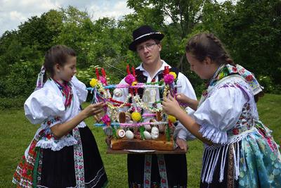 Hollókő-stock-foto