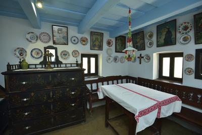 Hollókő-stock-foto